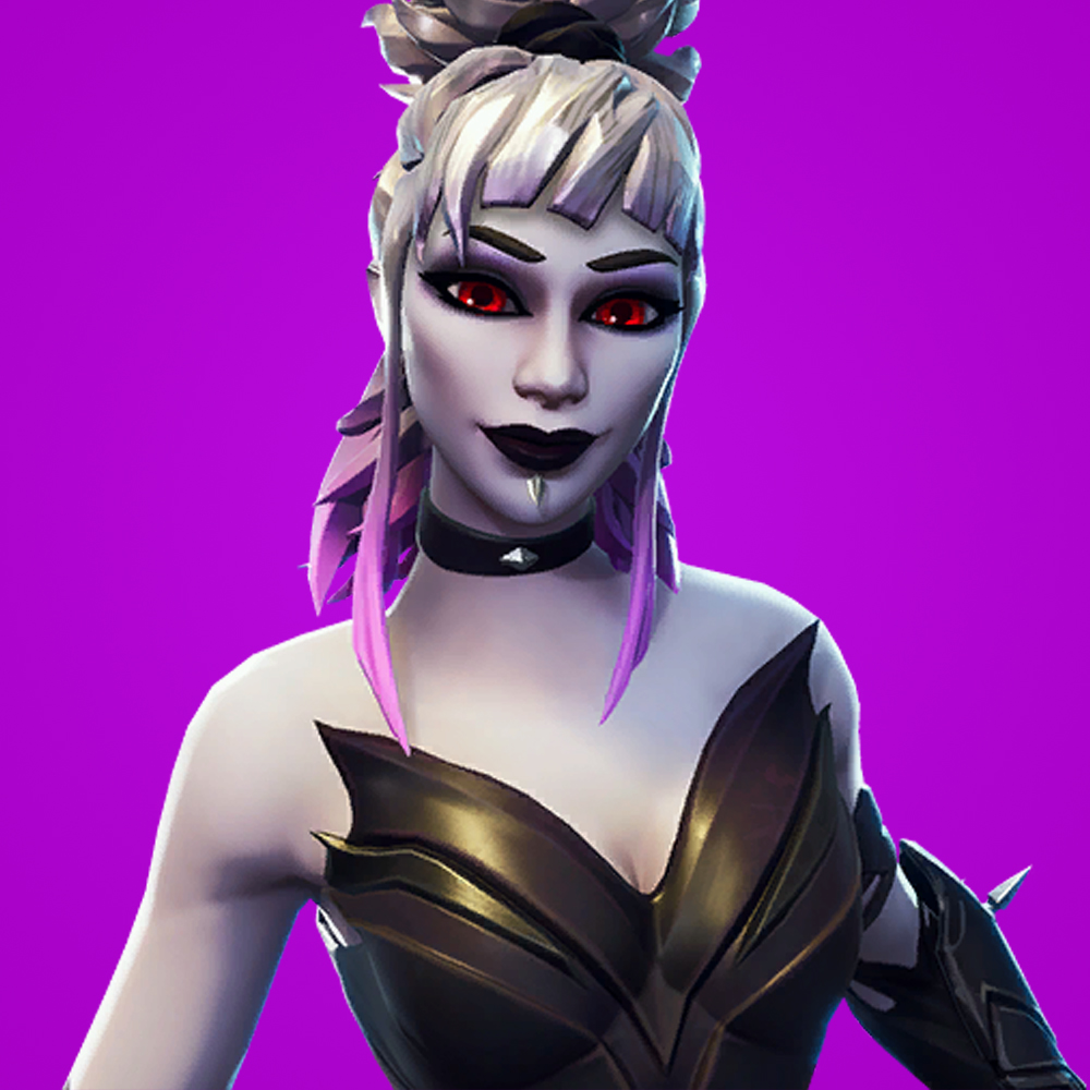 femal dusk vampire like skin